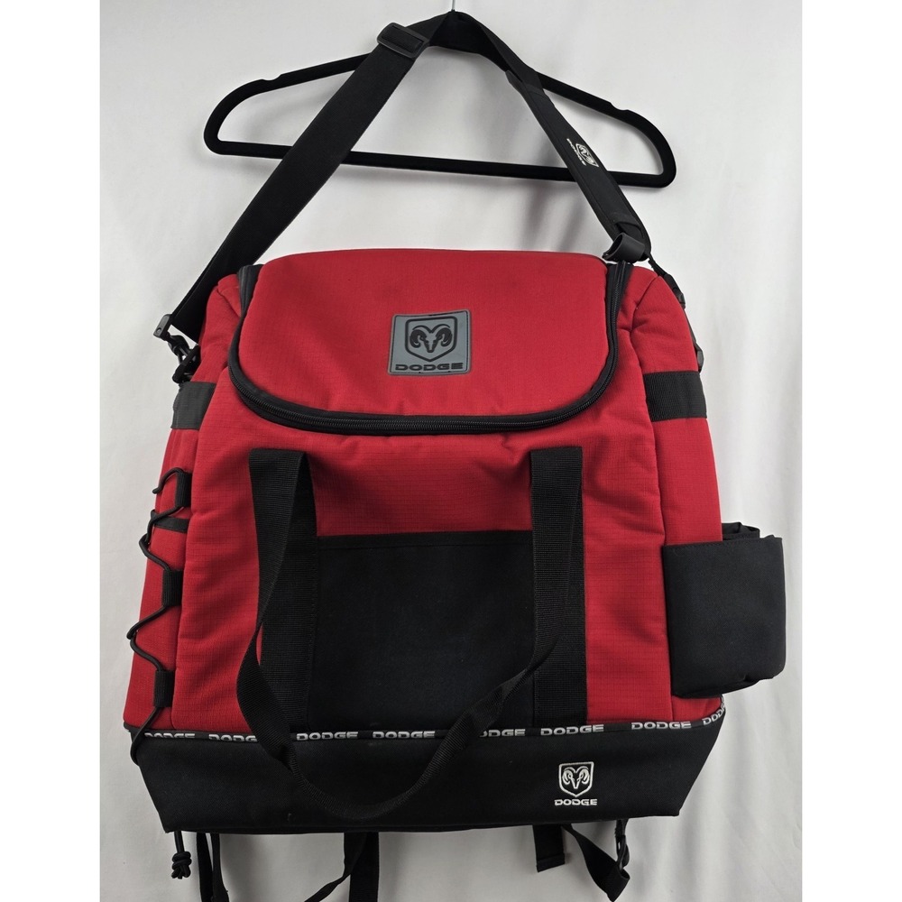 Dodge Ram Insulated Cooler Backpack Bag Black OEM Rare Truck Cooler Needs Repair